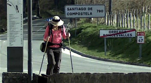 Scene from The Camino Documentary